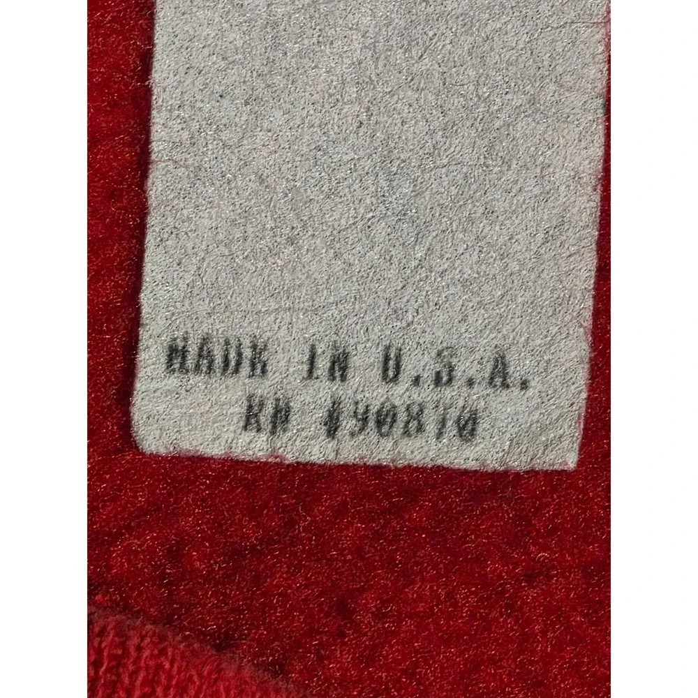 Vintage Team Edition OSU Ohio State Buckeyes Sweatshirt Red XL Made in USA